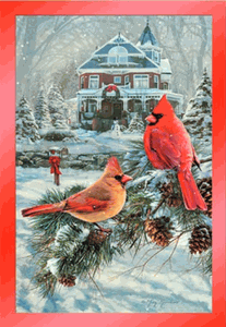 Boxed Cardinal Christmas Cards